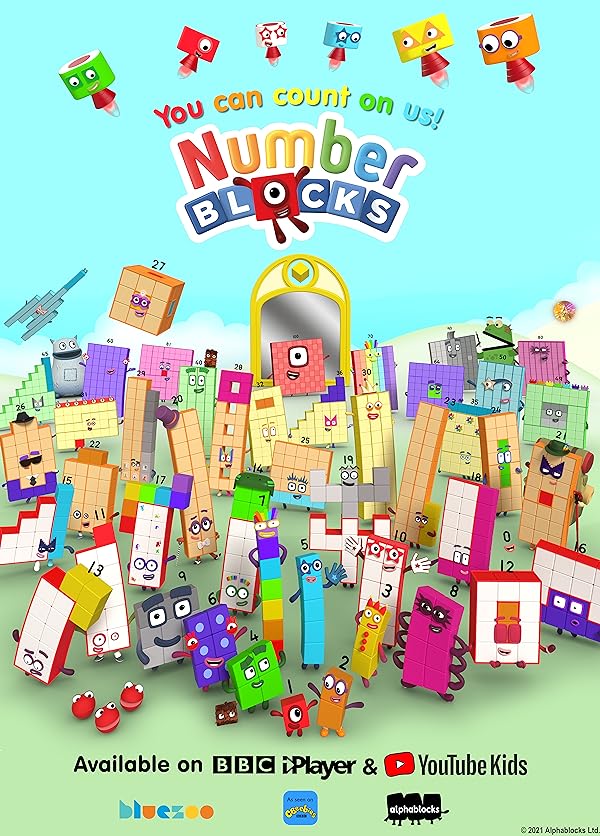 کارتون Numberblocks